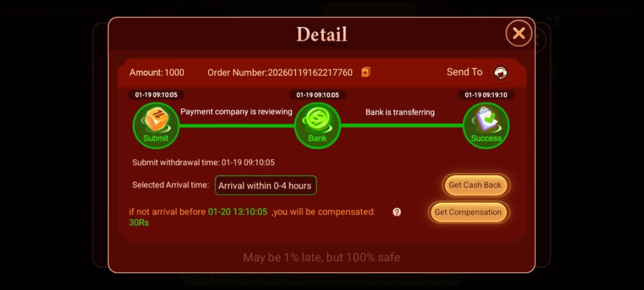 WITHDRAW MONEY IN " 3F GAMES " APP